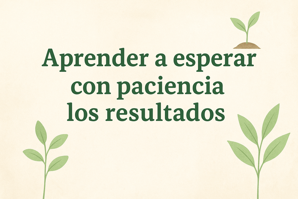 En este momento estás viendo Esperar con paciencia los resultados: el arte de confiar en el proceso